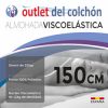 Almohada Viscoelástica de Gran Adaptabilidad medidas 70cm, 90cm, 105cm, 135cm, 150cm outletdelcolchon.es